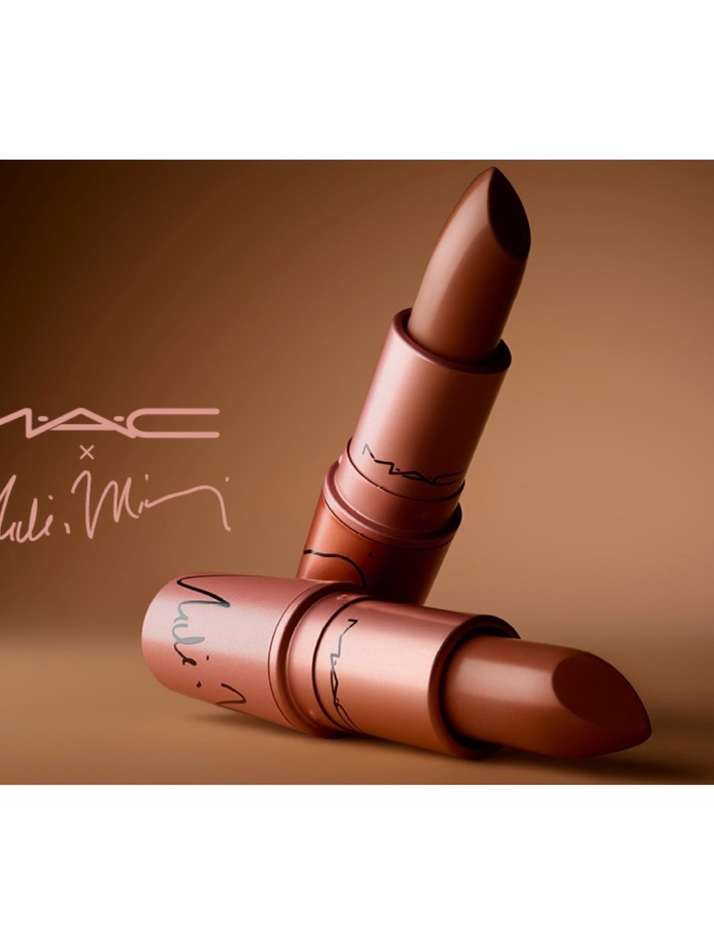 MAC Cosmetics x Nicki Manaj Limited Edition Lipstick Nicki’s Nude Rare!!! NWOBox - Picture 4 of 6